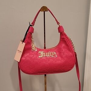 Juicy Couture PINK FLASH SEMI CHARMED COHO Bag-NWT